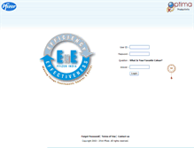 Tablet Screenshot of optimarepl.pfizerindia.com